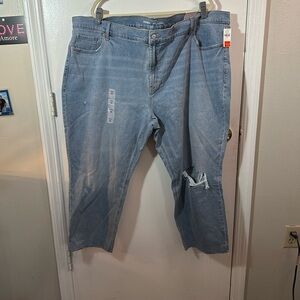 Old Navy Women's Boyfriend Jeans - Light Blue